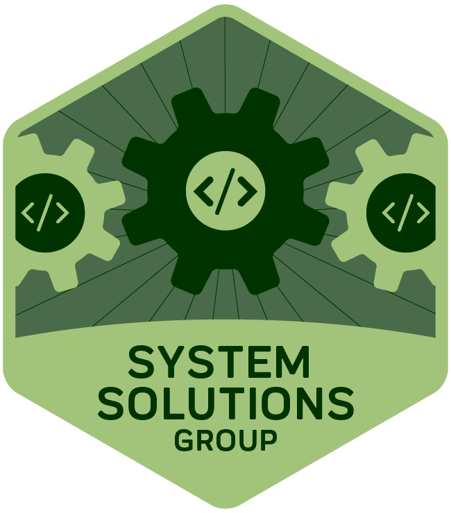 System Solutions Group Badge